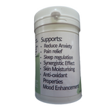 HBN Sleep capsule bottle showing the printed product information panel