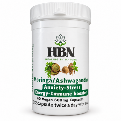 Ashwagandha & Moringa Blend | 60 Capsules